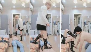 【丝洛】网红模特羞辱狗奴隶-97LZTD-83505100