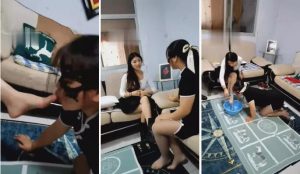 【梓晨】到女同学家做客,沦为我的狗-97LZTD-83505118