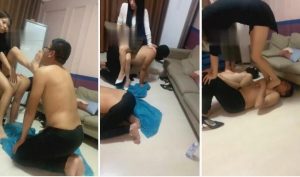 【莫妮卡】双S调家奴时-外卖员突然闯入-97LZTD-83505374