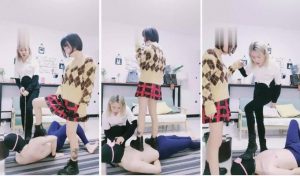【丝洛】双S-带妹妹踢废贱狗-97LZTD-83505568
