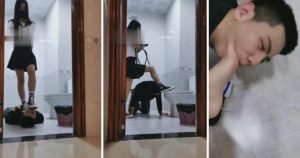【猫神大人S】猥琐男夜闯女厕所被抓来tj-97LZTD-83505982