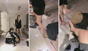 【千条姐】面包鞋垫强制喂食-97LZTD-83505983