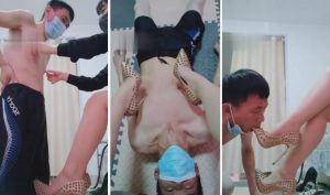 【魅影女神】铆钉鞋狠虐踩狗嘴-踢踹羞辱-97LZTD-83506086