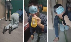 【开发素人】仆人tj系类-耳光鞭打sp打手心踩踏遛狗-97LZTD-83506108