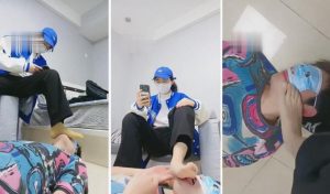 【小刚几】狗奴狂吸臭棉袜-97LZTD-83506154