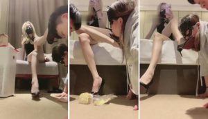 【希希子】犬化-情侣畜生-踩踏喂食-97LZTD-83506192