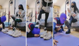 【暴力美学】舔鞋盛宴-脚耳光强迫喂食-97LZTD-83506249
