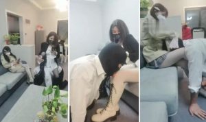 【星辞】带素人闺蜜第一次调教-97LZTD-83506250