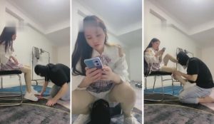 【冬莲】闻臭脚-舔足-踩踏-狗笼圈养-97LZTD-83506284