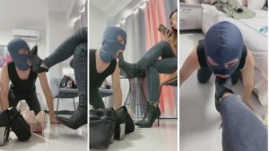 【魅儿】清理主人全部脏鞋底-97LZTD-83506311