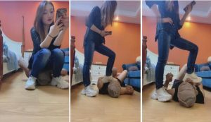 【魅儿S】贱奴偷舔主人鞋被暴虐-97LZTD-83506351