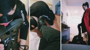 【广元女王】女神短靴原味棉袜羞辱-97LZTD-83506453