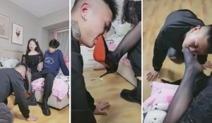 【萝莉糖糖】情侣主-带圈外男友虐绿帽狗【无水印高清版】-97LZTD-835066261
