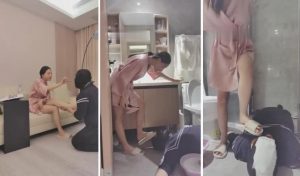 【药神】女老板下班让员工做家奴-97LZTD-835066348