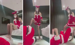 【虞姬】圣诞女郎调教圣诞老人-97LZTD-835066762