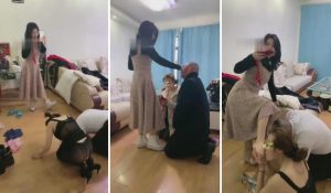 【晨晨】到狗狗家里玩她老婆-97LZTD-835066838