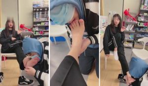 【雪莉】学生S在便利店玩师兄-97LZTD-835066960