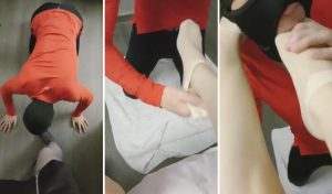 【上海糖糖老师】丝袜高跟短丝袜羞辱-97LZTD-835067012