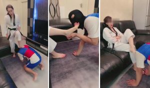 【微希】跆拳道女主暴打两沙包-97LZTD-835067204