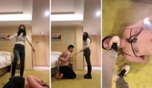 【欣桐】携闺蜜踢裆踩踏-97LZTD-835067283