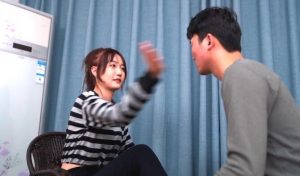 5位圈外小白扇m耳光