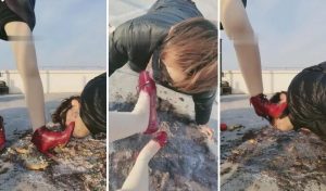 【傲柔】户外喂食吃泥巴圣水舔鞋-97LZTD-835067457