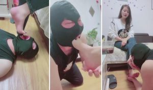 【涵涵】一个月的臭棉袜羞辱贱狗-97LZTD-835067606