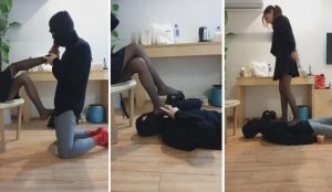 【江门雯雯女王陛下】御姐长靴踩踏鞭打专场-97LZTD-835067651