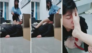 【鹿小主S】黑丝职业装首次虐狗-97LZTD-835067659