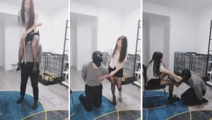 【冬莲】耳光踩踏坐脸打脚板心-97LZTD-835067757