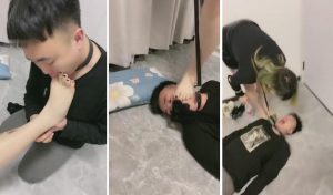 【诗诗】精神小妹皮靴网袜暴虐狗-97LZTD-835067795