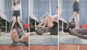 【执念】丝足踩踏深喉窒息脚耳光坐脸-97LZTD-835067850