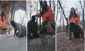 【傲柔】公园脏小白鞋棉袜公开羞辱-路人围观-97LZTD-835067950