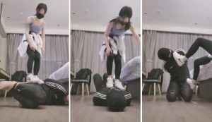 【杳杳】健身女神把教练绑起来虐-97LZTD-835068071