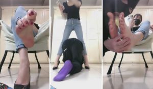 【linda】网红模特原味棉袜裸足羞辱-97LZTD-835068074