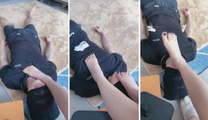 【书瑶】白棉袜裸足踩脚垫-97LZTD-835068081
