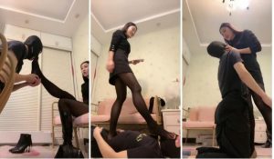 【安妮女王】闻鞋被抓被女主人折磨玩虐-97LZTD-835068093