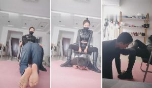 【雪儿】长靴女主鞭打骑马狗奴才-97LZTD-835068099