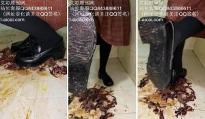 萌棠工作室 萌棠主 JK皮鞋爆踩小龙虾 汁液横飞