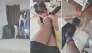 【巴莉女王】遛狗骑马扇磕头耳光-97LZTD-835068109
