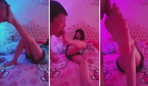 【兔粉粉】氛围感恋足舔脚专场-97LZTD-835068127