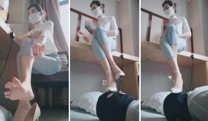 【多多】无意识臭脚碾压脚下狗-97LZTD-835068141