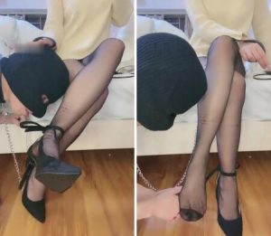 【芊白大大】黑丝高跟脚下奴【续集】-97LZTD-835068172