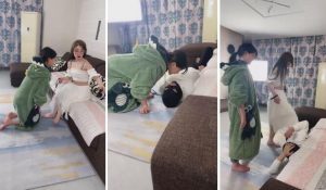 【领主老大】带女奴一起喂狗呕吐暴力踢打-97LZTD-835068192