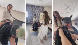 【领主老大】带女奴专业骑马舔脚强制圣水-97LZTD-835068195
