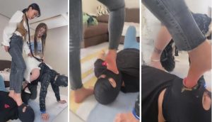 【领主老大】女奴骑马中全体重深喉双狗直接圣水不许咽-97LZTD-835068265