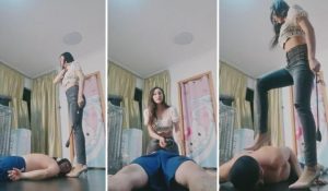 【微希】爆踹全身鞭打狗奴-97LZTD-835068271
