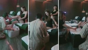 【一诺大小姐】按摩店公开处刑贱狗-97LZTD-83506907