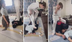 【领主老大】强制公母狗接吻并含圣水奴下奴呕吐物全食-97LZTD-83506918