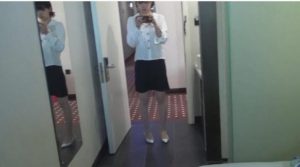 广告美女职业装穿小跟凉鞋的践踏玩弄给吸脚味